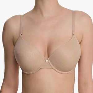 NWT Natori Sheer Jacquard Full Fit Contour Underwire Bra 32DD